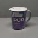 PUR 7-Cup Water Filter Pitcher, Cleaner, Great-Tasting Water, Dishwasher Safe, Powerful, Faster Filtration, LockFit Cap Design - White