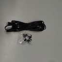 ALERTCAM Power Adapter for Ring/Indoor Cam (2nd Gen) and Indoor Cam(1st Gen), with 25Ft/7.5m Flat Charging Cable Continuously Charge Your Camera (NOT Compatible with Stick Up Cam) (Black)