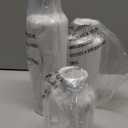 Creative Scents White Marble Look Vases Home Decor - Vase Set of 3 - Perfect for Holding Pampas Grass, Dried/Fresh Flowers, Vases for Your Kitchen, Bedroom, Office, Living/Dining Room, or Shelf Decor