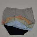 OLIKEME Womens Cotton Underwear High Waisted Postpartum C Section Panties Soft Stretch Breathable Full Coverage Briefs 6 Pack (X-Large)