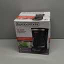 BLACK+DECKER 12-Cup Digital Coffee Maker, Programmable, Washable Basket Filter, Sneak-A-Cup, Auto Brew, Water Window, Keep Hot Plate, Black