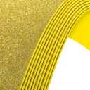 10 Pack Glitter Foam Sheets Craft 8 x 12 inch, Sparkles Foam Paper for Art Crafts Projects, Classrooms Scrapbook Gift DIY Cutters Card Party Decoration (Golden)