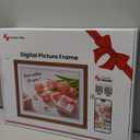 15 Inch 4:3 Large Digital Picture Frame, Frameo Digital Frame WIFI with HD IPS Touch Screen 32GB Storage, Support Tabletop & Wall Mounted, Share Photos/Videos Instantly from Anywhere, Gifts for Mom,Model: 150K