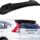 SCITOO 1PC Roof Spoiler 2012-2016 for Honda CR-V CRV Accessories Matte Black Rear Roof Window Spoiler Wing with 3rd Brake Light