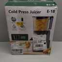 Juicer Machines, 3-in-1 Cold Press Juicer with 6.5" Extra Large Chute, 100oz Large Capacity, AC Motor, Makes Juice, Nut Milk & Sorbet, Premium Gray