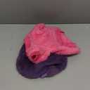 2 Pack Dog Sweaters for Small Dogs, Warm Puppy Clothes Winter, Fleece Pet Sweater for Doggie Boy Girl, Cat, Kitten Chihuahua Bulldog Pug Beagles, XS (Rose,Purple)