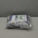 Magnetic Screen Door Mesh Left Right Side Opening Upgraded PET Material Mesh Stronger Than Fiberglass and Polyester,Keep Bugs Out,Pet & Kid Friendly Fit Door Size 80"X96",Screen Size 82''X98'' (Black)