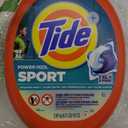 Tide Power PODS Laundry Detergent Soap Pacs with Febreze Sport, 63 Count, Laundry Pods with Febreze Freshness and Sport Odor Defense (133)