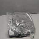 GORILLA GRIP Bathroom Rug Sets 3 Piece, Bath Mat Set and Oval Toilet Base with Rubber Backing, Plush Absorbent Shaggy Chenille Washable Mats, Includes 24x19.5, 24x17 and 36x24 Inch Rugs, Grey