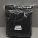 Backseat Cover for Dogs, Waterproof and Non-Slip Pet Bench Seat Covers, Car Seat Protector for Back Seat, Universal Size Rear Car Seat Cover Fits Cars, Trucks and SUVs, L-Black