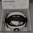 BOBOVR S3 Pro Battery Strap Accessories,Head Air Cooling System and 10000mah Hot-swappable Battery Pack,Compatible with Meta Quest 3/Quest 3S