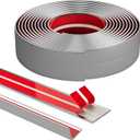 26 Feet Inside & Outside Corner Trim Molding, Flexible Peel and Stick Corner Guards Protector for Tile and Wall Edges Gaps, Sliver