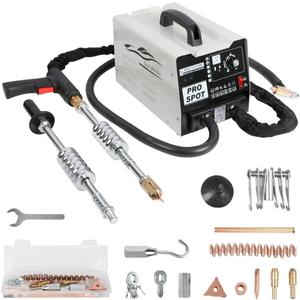 CMTOOL Dent Puller Welder, 3000W Stud Welder Dent Repair Kit, 3800A Car Pro Spot Puller Machine with 17 Types of Accessories, 6 Welding Modes, Adjustable Welding Power, Automatic and Manual Welding