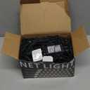 OYCBUZO 360LED Net Lights Outdoor, 21ft x 5ft Connectable String Mesh Lights 8 Modes with Memory Function, Christmas Netting Light Plug in for Bushes Thanksgiving Xmas Tree Party Garden - Cool White