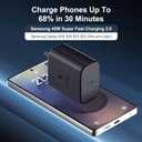 Samsung 45W USB C Fast Charging Block Type C Wall Plug Charging Brick for Samsung Galaxy S26/S26 Ultra/S26+/S25 Ultra/S25/S25+/S24 Ultra/S24/S24+/S23/S23 Ultra/S23 Plus,Note 10/Note, Tab S8 Ultra