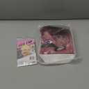 Pink Wig With Bangs, Long Curly Wavy Wig For Women, Powder Pink Wig With Natural Black Roots, Skin-Friendly Synthetic Fibers, Festival And Holiday Use, 26 In