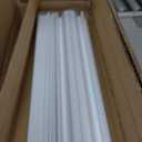 Pushglossy 9 Pc 47.2"(Total 35.4Ft) Ceiling Crown Molding with LED Duct Kit