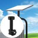 Mini Tripod Adapter with Ball Head for Starlink Mini Mount, Aluminum Alloy Starlink Mini Mount with 1/4"-20 and 3/8"-16 Threads Pipe Adapters (Stsrlink Mini Pole Clamp)