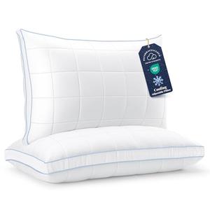 PlushHavenCloud Adjustable Pillows Bed Pillow Queen Size Set of 2 - Luxury Hotel Collection Pillow for Sleeping, Customizable Firmness & Height Pillow for Back, Stomach or Side Sleepers, 2 Pack