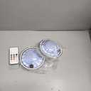 Solar Powered Floating Pool Lights For Pools Bathtub, RGBWW, 12 Light Effects, Long Lasting