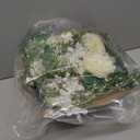 DearHouse 2Pack Artificial Peony Flower Garland - Silk Peony Garland with White Flowers for Wedding Party Table Decoration,6ft/Strand