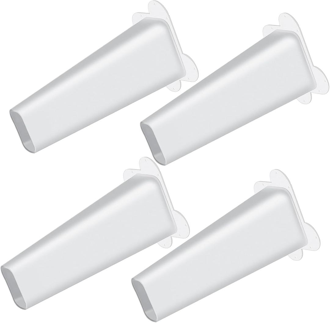 Thyle 4 Pcs Bat Exclusion Reusable Tool Bat Removal Device One Way Exclusion Trap Supplies Remove Plastic Cone for House Outdoor Control Removal