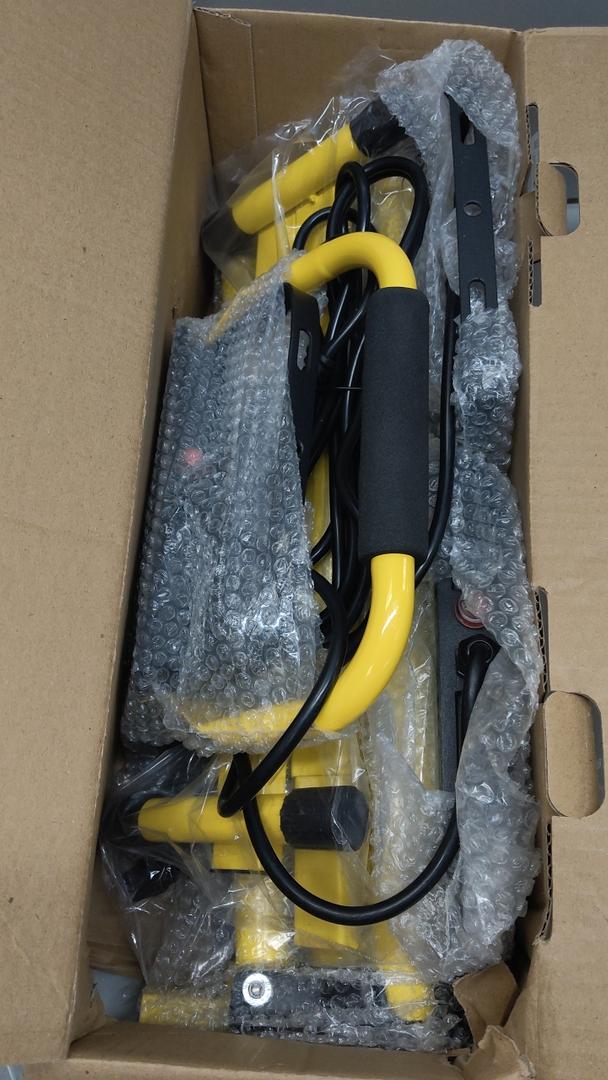 22000 Lumen Work Lights with Stand, 3 Head Portable LED Work Light, with Adjustable&Foldable Tripod Stand, IP66 Waterproof Lamp for Outdoor Indoor Job Site Workshop Garage Construction Site Lighting