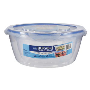 Kroger® BPA-Free Durable Plastic Food Storage Container With Lid Set