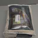 MASWOND Extra Wide Pinch Pleated Curtains 100W x 96L Inches, Faux Linen Pinch Pleat Semi Sheer Drapes for Patio Door Living Room Bedroom, Light Filtering Drapes with Hooks (1 Panel, Natural)