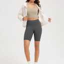 ODODOS Women's Halter Sports Bra Padded Y Racerback Yoga Top with Removable Pads, Shaker Beige, Small