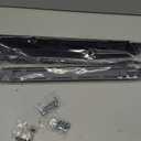 1U Universal 4-Post Rack Mount Server Shelf Rails for Dell Compaq HP IBM APC - 16-33 Inches Adjustable Depth-110 lbs Capacity (16-33" Rails)