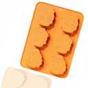 2 x Halloween silicone mold,skull silicone mold shape of intresting Skull Design for Chocolate Jelly Soap Fondant Candy Candles Pastry Gummies Cake DecoratingSquare