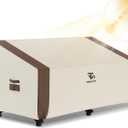 Outdoor Furniture Cover, 79 inch Patio Sofa Cover Waterproof, Patio Furniture Cover for Loveseat Sofa and 3 Seat Couches, Anti-UV, Water Resistant, Tear Resistant, X-Large, 1 Pack, Brown