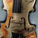 Aliyes Electric/Acoustic Violin Set for Beginners 4/4/Full-size Special Designed with Hard Case,Bow,Extra Strings -1503