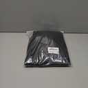 RainRider Rain Pants for Men Waterproof Full Zipper Legs Over Pants Women Rain Trousers for Work Fishing Golf (3X-Large, Black)