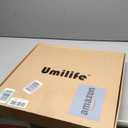 Umilife Large Kitchen Drawer Organizer, 19"x19" Silverware Utensils Organizer, 2.5" High for Large Deep Drawers, Bamboo Flatware Holder with Thick Frames, Sturdy Kitchen Organization Tray (19 x 19 inch (8 Slots))