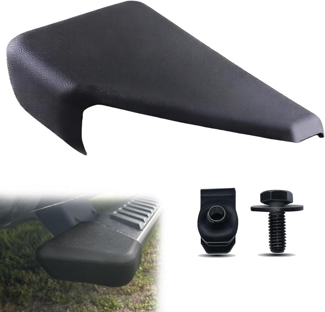 Rear Right Running Board End Cap Compatible with 2015-2020 Ford F-150 & F-250 Super Duty | Replaces FL3Z-16A455-BA, FL3Z16A455BA