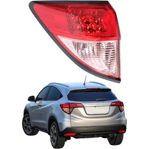 Tail Light Assembly Compatible with Honda HR-V HRV 2016 2017 2018, Rear Brake Lamp LED, Left Driver Side OEMHO2804109 33552T7SA01 Left