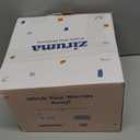 Ziruma Non-Toxic Mixing Bowls with Lids Set, Stainless Steel & Glass, 5 Pcs Plastic Free Bowls with Silicone Non-Slip Base, Dishwasher Safe Mixing Bowl Set