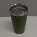 SUNWILL Travel Coffee Tumbler 20 oz, Insulated Mug with Lid, Stainless Steel Cup for Outdoor, Powder Coated Olive