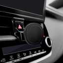 Car Phone Holder, Car Mount, for Toyota Corolla 2024 2023 2022 2021 2020, Air Vent Phone Stand, Auto Dashboard, Sticker Free Magnetic Navigation Bracket, for All Smartphone (Not Fit 2019-2012) (Black)