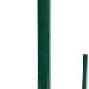 Cast Iron Paper Towel Holder, Vintage Chic Pumpkin Pattern Weighted Base Roll Paper Towel Holder Stand for Kitchen Bathroom Countertops, Green