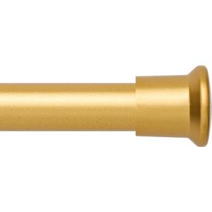 Curtain Rods for Windows 30 to 84 inches,Adjustable Curtain Rods,Easy InstallGold