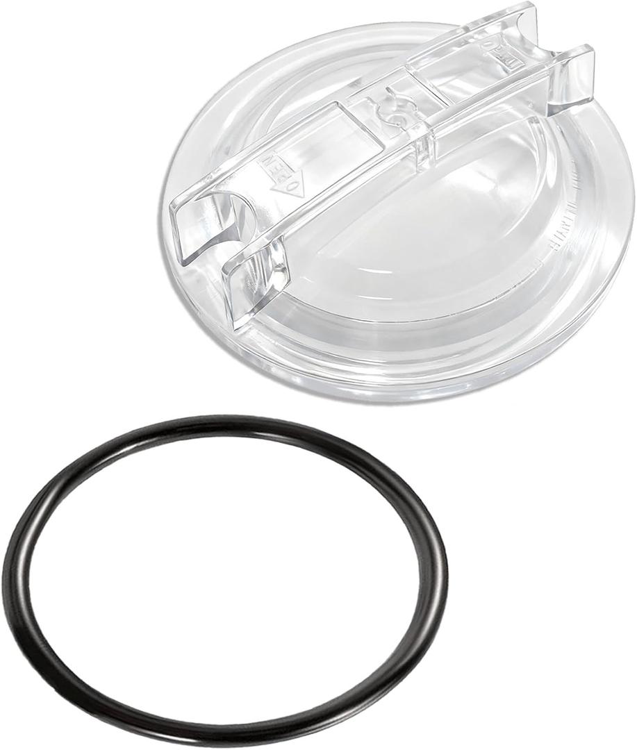 C3-185P Pool Pump Cover/Trap Coverwith O-Ring Fits for Sta-Rite MAX-E-Glas II, DURA-Glas II, DYNA-Glas, and DYNA-MAX Pool and Spa Pumps Collector Cover Replaces V26-362