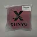 XUNYU High Support Sports Bra for Women Workout Tops Built in Bra Athletic Tank Top High Impact Padded Longline Yoga Bra (Red, XL)