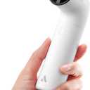 Aecooly Portable Handheld Fan, Powerful Turbo Mini Fan, 16500 RPM High Speed Aero, 14H Max Cooling Time, 5 Speeds Pocket Rechargeable Personal Small Travel GIfts for Women Men -White