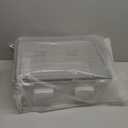 Waterproof ABS Enclosure Cabinet Junction Box, Ventilated Design, Indoor/Outdoor Use, with Mounting Panel, High Power Outlets. (Grey Cover, 15.7"x11.9"x7.2")