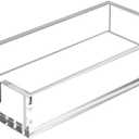 HIIMIEI Acrylic Napkin Holder for Bathroom, Acrylic Guest Towel Holder, Bathroom Napkins Guest Disposable Holder, Hand Towel Tray for Kitchen, Parties, Weddings, Party, Hotel, RestaurantClear (9x5.5'')