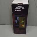 Jellyfish Lamp LED Mood Night Light with 7 Color Changing, Remote Control Large Jellyfish Aquarium Tank Night Light to Decorate Home Office, Gifts for Kids Teens Adults, 5.12" Dia x 11.42" H (Black)