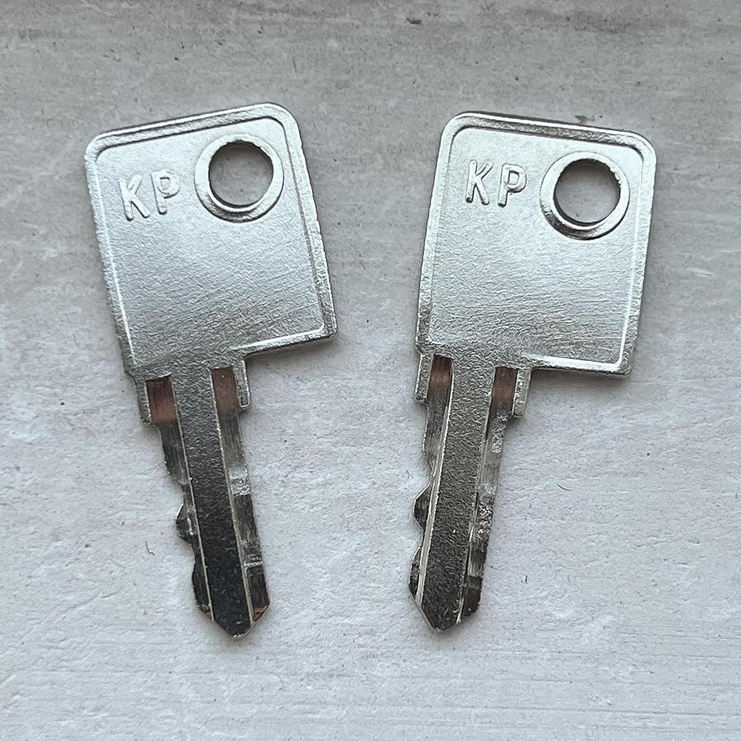 KeyPower (2) H51 for Hirsh Industries Replacement Keys, Replacement File Cabinet, Desk or Cubicle Keys